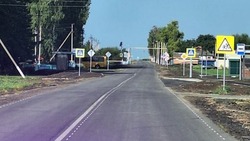 Ремонт участка автодороги «Шевцов-Немцево-Мазепин» завершился в Новооскольском горокруге