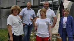 Оксана Козлитина оценила ход работ на строящихся объектах в Новооскольском городском округе