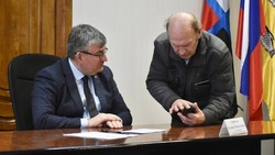 Глава администрации Новооскольского округа Андрей Гриднев провёл личный приём граждан