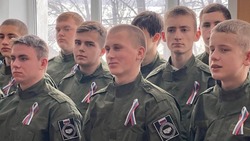 535 курсантов начали обучение в белгородских муниципальных центрах «Воин»