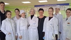 Ученики медицинского класса Новооскольского округа посетили Чернянскую районную больницу