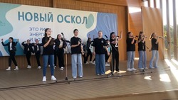 Новооскольцы отметили День воссоединение концертом «Одна страна, одна семья, одна Россия»