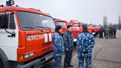  Смотр пожарной техники города и сельских территорий прошёл в Новооскольском округе