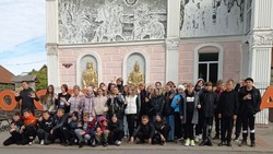 Новооскольские школьники побывали на галеоне «Золотая лань» в селе Купино