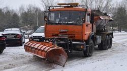Андрей Гриднев: «В новооскольском городском округе продолжается очистка и обработка дорог»