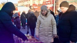 Предпраздничная ярмарка прошла в Новом Осколе