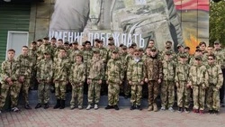 Новооскольские школьники отправились на двенадцатую смену в центр «Воин»