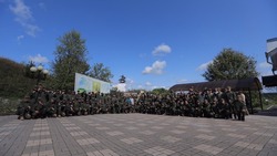 20 новооскольских курсантов Центра «Воин» отправились на военно – спортивную игру «Зарница 2.0»