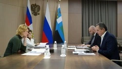 Вячеслав Гладков провёл рабочую встречу с министром сельского хозяйства РФ Оксаной Лут