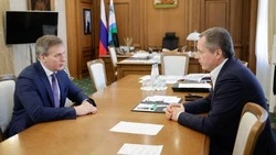 Вячеслав Гладков рассказал о встрече с гендиректором «Почты России» Михаилом Волковым