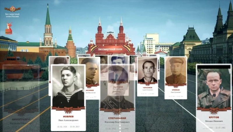 «Бессмертный полк онлайн» объединил миллионы участников в День Победы