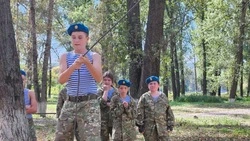 Новооскольцы поучаствовали в военно-спортивной игре «Тропа разведчика»