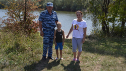 Полицейский спас тонущего ребёнка в Белгородской области