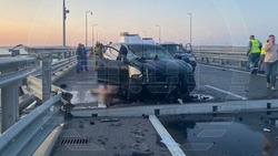 Двое новооскольцев погибли в результате ЧП на Крымском мосту сегодня утром