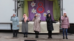 Новооскольские артисты побывали с праздничными программами в сёлах муниципалитета