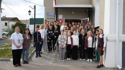 Новооскольский округ принял юных туристов из Красненского района