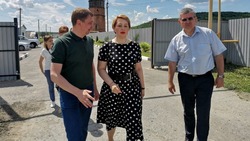 Новооскольский  округ посетила с  рабочим визитом депутат Государственной  Думы Наталия Полуянова