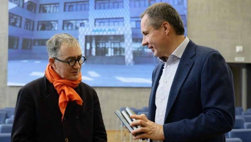 Вячеслав Гладков рассказал о рабочем визите в регион ректора ГИТИСа Григория Заславского