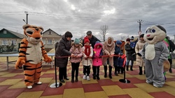 Ещё три детские многофункциональные игровые площадки открылись в Новом Осколе