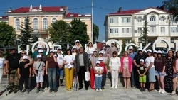 Ветераны СВО  и их семьи из Новооскольского округа отправились в путешествие по Белгородчине