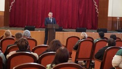 Андрей Гриднев встретился c сотрудниками сферы социальной защиты Новооскольского округа