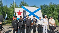Новооскольцы отпраздновали 325-летие со для основания Военно-морского флота России