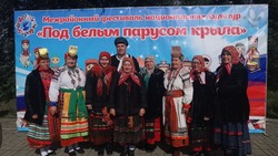 Фестиваль «Под белым парусом крыла» встретил гостей в новооскольском селе Голубино