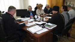 Заседание Общественного совета при ОМВД МВД России прошло в Новом Осколе