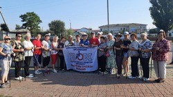 Члены «Всероссийского общества инвалидов» присоединились к сдаче ГТО в Новом Осколе