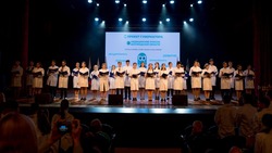 430 школьников медицинских классов Белгородской области прошли посвящение в профессию