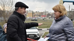 Новооскольские власти встретились с  жителями МКД по улице Ливенская, 134