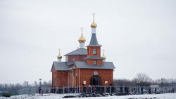 Храм святителя Василия Великого открылся после реконструкции в Корочанском районе