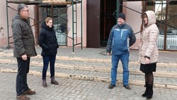 Министр строительства Белгородской области Оксана Козлитина посетила Новооскольский городской округ