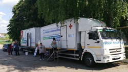Мобильный «Поезд здоровья» начал работу в селе Николаевка Новооскольского городского округа