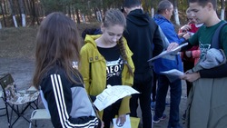Новооскольские школьники приняли участие в районном турнире по спортивному ориентированию