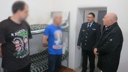Александр Панин проверил изоляторы временного содержания территориальных отделов полиции