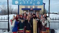 Жители Новооскольского городского округа провели народное гуляние «Крещенская стужа»