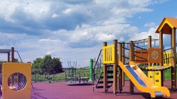 Две спортивно-игровые площадки были обустроены в Новооскольском городском округе