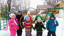 Новооскольские дошкольники поддержали российских спортсменов на Олимпиаде