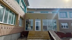 Глава администрации Новооскольского МО Андрей Миськов проконтролировал ход капремонта ДС №8