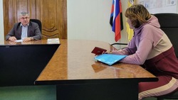 Глава администрации Новооскольского городского округа провёл личный приём