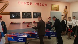 Четыре «Парты Героя» появились сегодня в  появились сегодня в Новооскольском городском округе