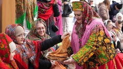 Народное гуляние «Широкая Масленица» прошло в центральном парке Нового Оскола