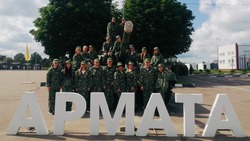 Новооскольские школьницы стали курсантами военно – исторических сборов «Армата»