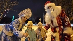 Зимние волшебники побывали в сёлах Новооскольского округа