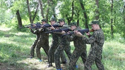 Курсанты «Царёв — Алексеевского Кадетского корпуса» получили новое учебное оружие