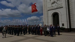 Белгородцы посетили торжества по случаю 79-летия Прохоровского танкового сражения