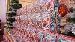 В Новооскольской школе-интернате прошёл предновогодний праздник 