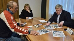 Первый заместитель главы администрации Новооскольского округа Андрей Миськов провел личный прием