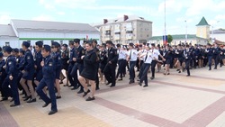 Новооскольские кадеты стали участниками посвящённого празднику Великой Победы парада
